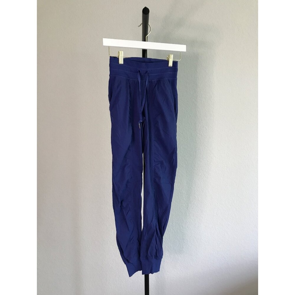 Lulu Lemon Dance Studio Joggers Pants Full Length| Size 0 | Blue